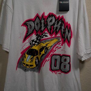 Pink Dolphin Racing Tee Brand New Sz XL